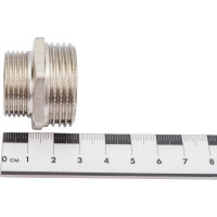 Переходной ниппель STI 1" х 3/4" никелированный D270-05054