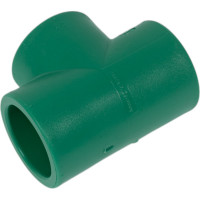 Тройник Banninger полипропиленовый, зеленый, 40 мм 7511099011