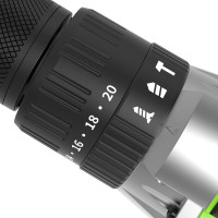 Аккумуляторная дрель-шуруповерт GreenWorks GD24DD60K2 3704107UA