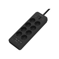 Сетевой фильтр Harper удлинитель UCH-650 Black PD3.0 H00003210