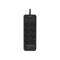 Сетевой фильтр Harper удлинитель UCH-650 Black PD3.0 H00003210