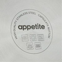 Кастрюля appetite Rondy нержавеющая сталь 5 л SH07503
