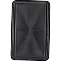 Емкость Тара.ру 20 л, строительная, прямоугольная, без крышки, цв. чёрный 26233