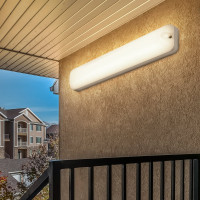 Светодиодный ЖКХ светильник ЭРА SPB-103-2-40K-012 1080Лм IP65 350х75х50 оптико-акустический датчик, Б0052938