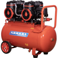 Компрессор Aurora PASSAT-40 BLACK тихий, без масл. 2 режима работы 40л, 340л/мин, 1.8кВт 31400