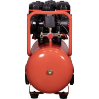 Компрессор Aurora PASSAT-40 BLACK тихий, без масл. 2 режима работы 40л, 340л/мин, 1.8кВт 31400