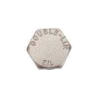 Латунная заглушка DOUBLE-LIN резьбовая н/р - 1/2" LL6164 (1/2")