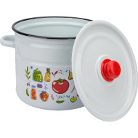 Цилиндрическая эмалированная кастрюля appetite Marinades 9 л 1с200с Marinades