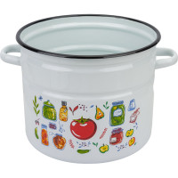 Цилиндрическая эмалированная кастрюля appetite Marinades 9 л 1с200с Marinades