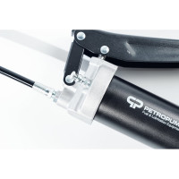 Рычажный шприц Petropump 413 бар, 1/8" BSPT, гибкий шланг 300 мм PP100103
