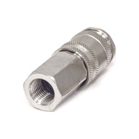 Быстроразъёмная пневморозетка PI TOOLS МАМА BRS-M1/4F с внутренней резьбой, Арт. 6927