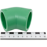 Угол Banninger полипропиленовый, зеленый, 45 гр x 40 мм 7411094511