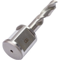 Сверло спиральное (8 мм; Weldon 19; HSS) EUROBOOR SSPI.08