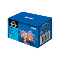 Светодиодная гирлянда Uniel ULD-S1000-100/DTA WARM WHITE, IP20 UL-00007200