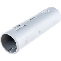 Атмосферостойкая разборная муфта Промрукав d20 мм серая 70шт PR13.0410