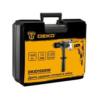 Ударная сетевая дрель DEKO DKID1500W 3638 063-4322