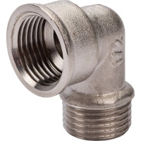 Угольник STI 1/2" ВР/НР никелированный 767