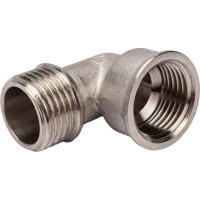 Угольник STI 1/2" ВР/НР никелированный 767