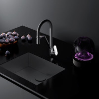 Смеситель для кухни AM.PM Like с каналом для питьевой воды и гибким изливом, хром F8007802