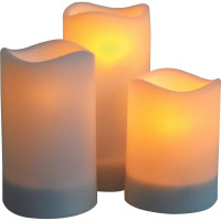 Садовый светильник на солнечной батарее Uniel «Свеча», в наборе из 3 штук USL-S-816/PT150 CANDLE UL-00009381