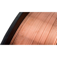 Проволока сварочная омедненная ER 70S-6 (1 мм; катушка D200; 5 кг) SOLARIS WM-ER70S6-10050