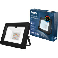 Светодиодный прожектор RITTER RGB 30Вт IP65 с пультом ДУ 53402 0