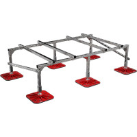 Кровельная опора с вертикальным кронштейном Fachmann SOLID FOOT 350x350 мм 04.030