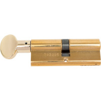 Цилиндровый механизм с вертушкой KALE KILIT 164 SM/80 (35+10+35) мм, латунь, 5 кл. 25573