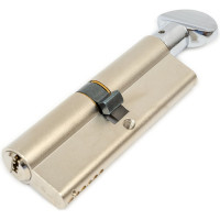 Цилиндровый механизм с вертушкой KALE KILIT 164 SM/90 (40+10+40) мм, никель, 5 кл. 25583