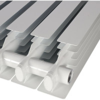 Алюминиевый радиатор STOUT VEGA 500 12 секций, боковое подключение SRA-1310-050012 RG00908P2I2E7V