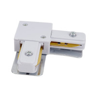 Соединитель Volpe для шинопроводов типа G, L-образный однофазный UBX-Q122 G21 WHITE 1 POLYBAG UL-00006057
