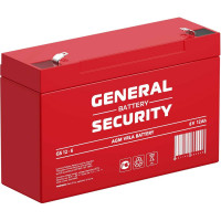 Аккумулятор для ИБП General Security GS12-6 6В, 12 Ач УТ-00000500