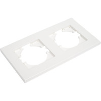 Рамка GUSI Electric GUSI 2-местная, цвет белый C1112-001