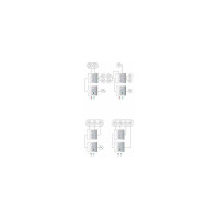 Комплект верхней монтажной части для вентиля на 3 выхода GROHE Smart Control 29152LS0
