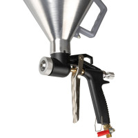 Грунтовочный краскопульт ARMA 4,6,8 мм, 3.5-5 атм, алюминиевый бак FR-300