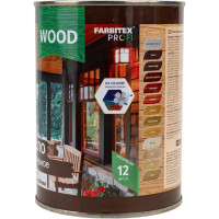 Колеруемое масло для террас и садовой мебели FARBITEX (орех; 0.9 л) 4300005051