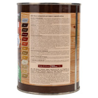 Колеруемое масло для террас и садовой мебели FARBITEX (орех; 0.9 л) 4300005051