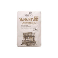 Умный гипс Samaragips PREMIUM для производства декоративного камня 25 кг STD_MSK_00011