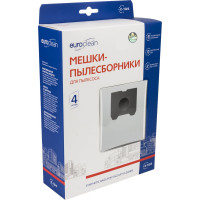 Мешки-пылесборники синтетические для пылесоса 4 шт EURO Clean E-10/4