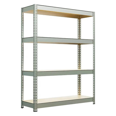 Стеллаж IRONMEBEL Optimus Hook Pro 2000x1800x500 мм, 4 яруса M-СГРФОЦ2000x1800x500x4