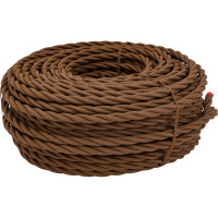 Провод Bironi 3x2,5 Коричневый (матовый) 50м B1-435-72-50