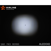 Светодиодная фара (балка) двухрядная Airline 6 LED 4D линза, 18W, 98x78x65, 12/24V ALED042