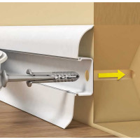 Крепеж для плинтуса IDEAL ИзиФикс Идеал 6x30 мм, 50 шт. КПИФ-6х30-Ф50