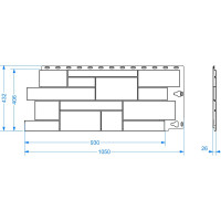 Панель Docke Сланец Шамони PFSN-1189