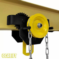 Каретка ручная OCALIFT DOPA 0,5т 3м тип GCL тележка на двутавр с ручным приводом dr5003
