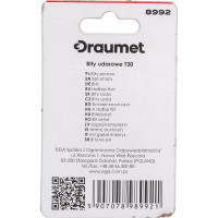 Ударные биты TORX T30, 50 мм, S2, 5 шт DRAUMET 8992