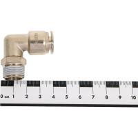 Цанговый разъем Г-образный (3/8"; 12x10 мм) Rossvik B184/13.R