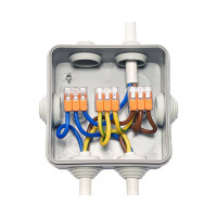 Соединительная 3-проводная клемма DORI СМК 221-413 (20 шт.) 46424