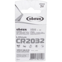 Литиевая батарейка Облик CR2032 1-BL УТ-00000305