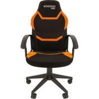 Игровое кресло CHAIRMAN Game 9 new ткань черный, оранжевый 00-07104743
